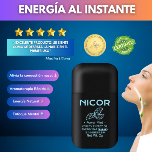 INHALADOR NASAL MEJORA RESPIRACIÓN
