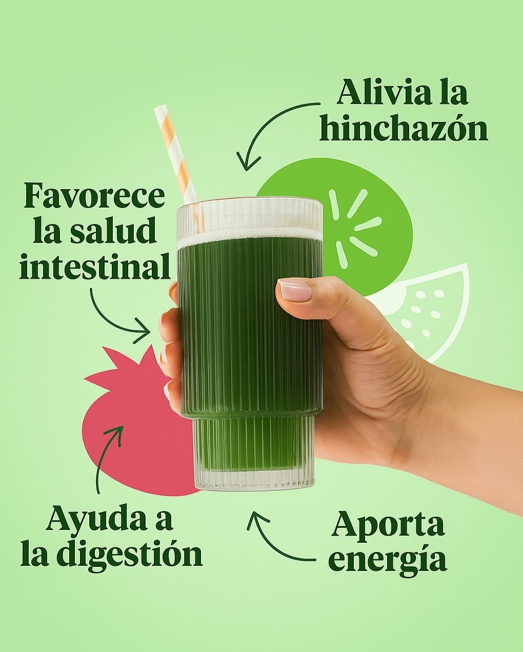 BLOOM VITAL FORCE TAMAÑO GRANDE - SOLO 1 VASO AL DÍA PARA: