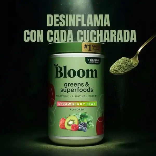 BLOOM VITAL FORCE TAMAÑO GRANDE - SOLO 1 VASO AL DÍA PARA: