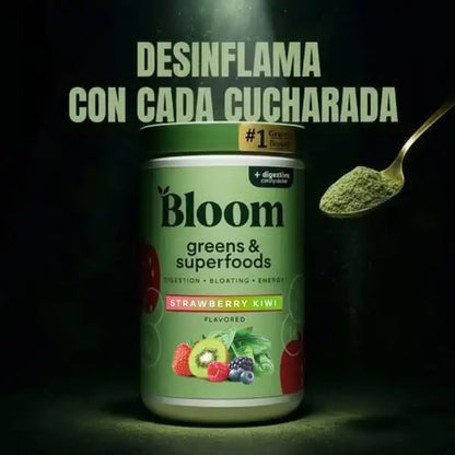 BLOOM VITAL FORCE TAMAÑO GRANDE - SOLO 1 VASO AL DÍA PARA: